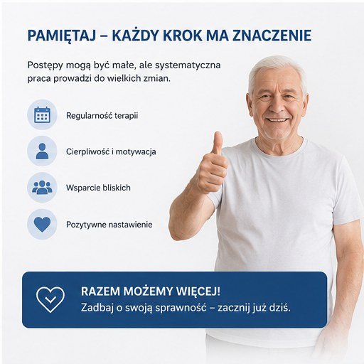 Pozytywne efekty rehabilitacji po udarze